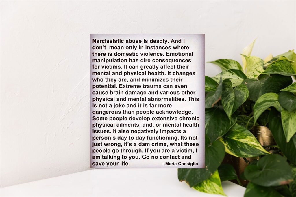 Understanding the Devastating Reality of Narcissistic Abuse
